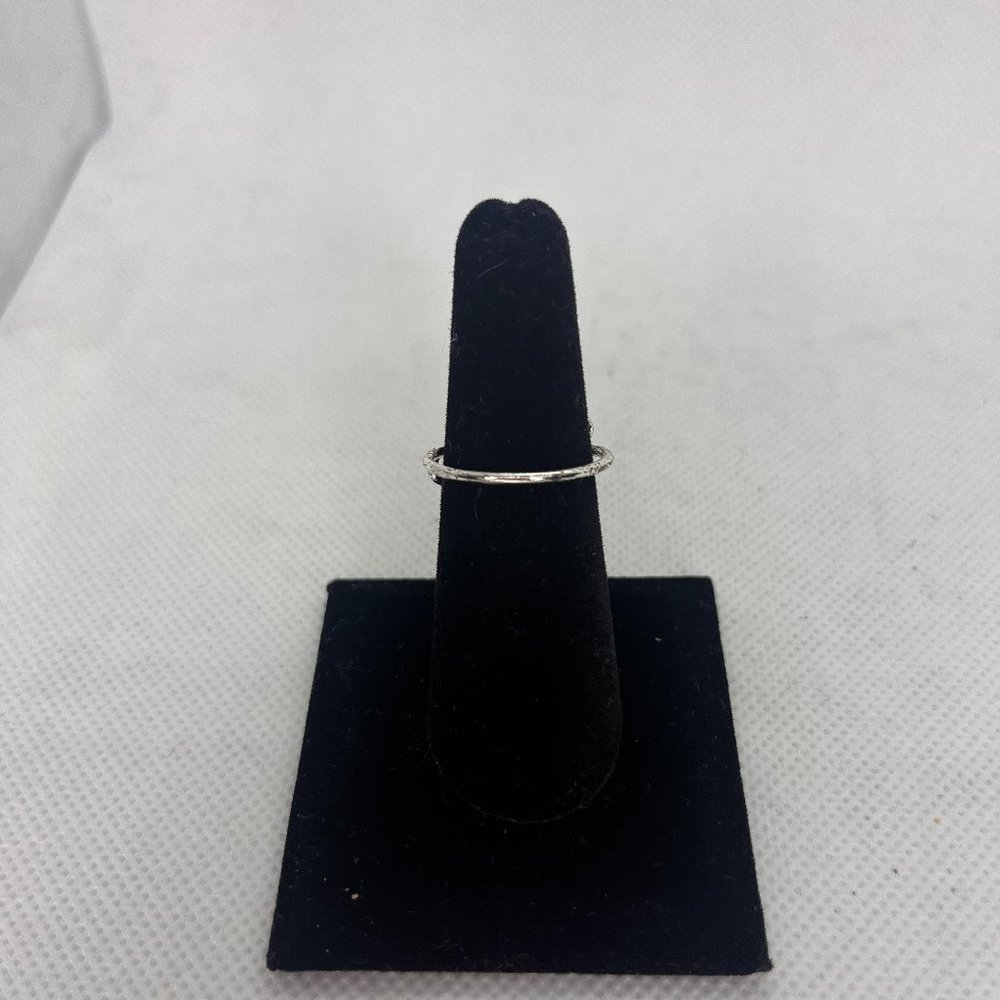 Silver Plated Loopty Loop Ring - Picture 2 of 5